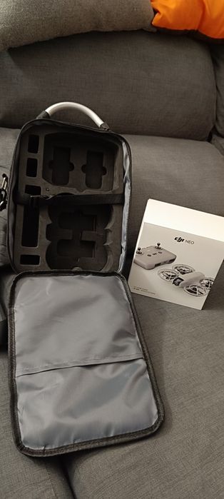 Vendo bolsa como nova para drone dji neo + proteções laterais e câmara