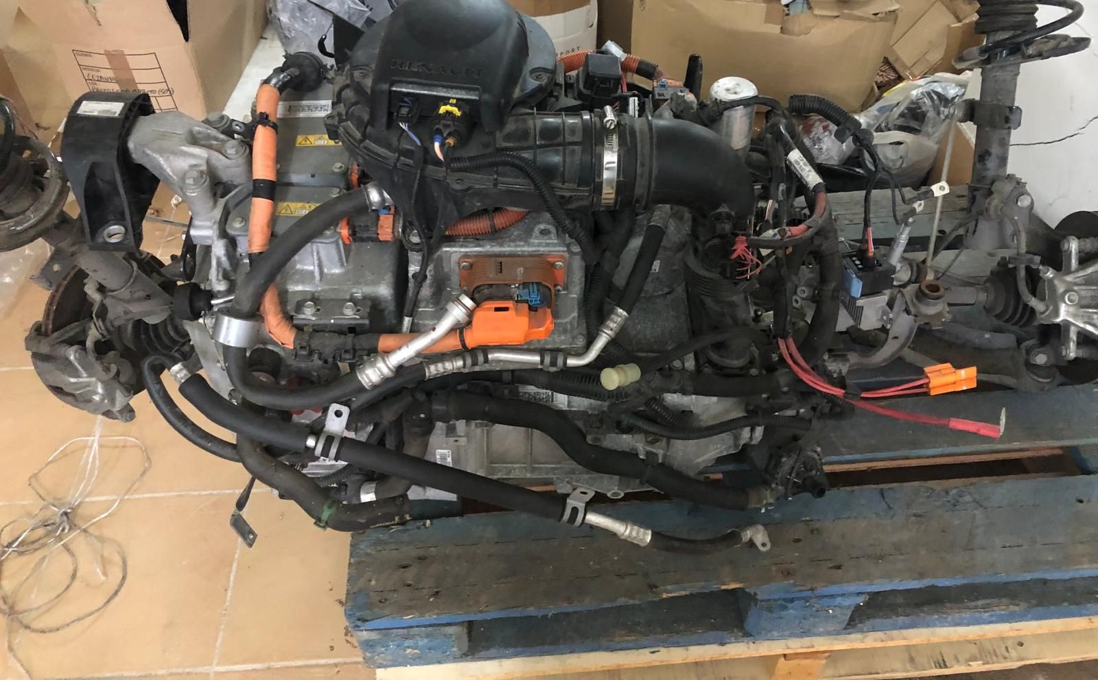 Motor Renault zoe..