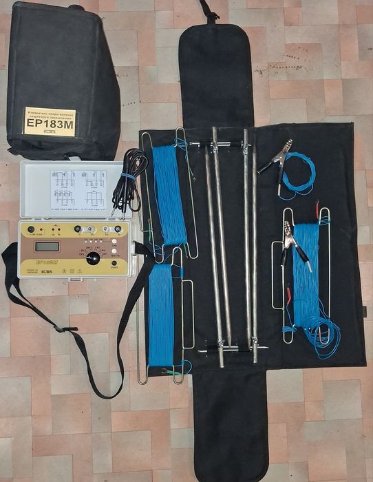 Прибор электроизмерительный сопративления цифровой ЕР 183 М