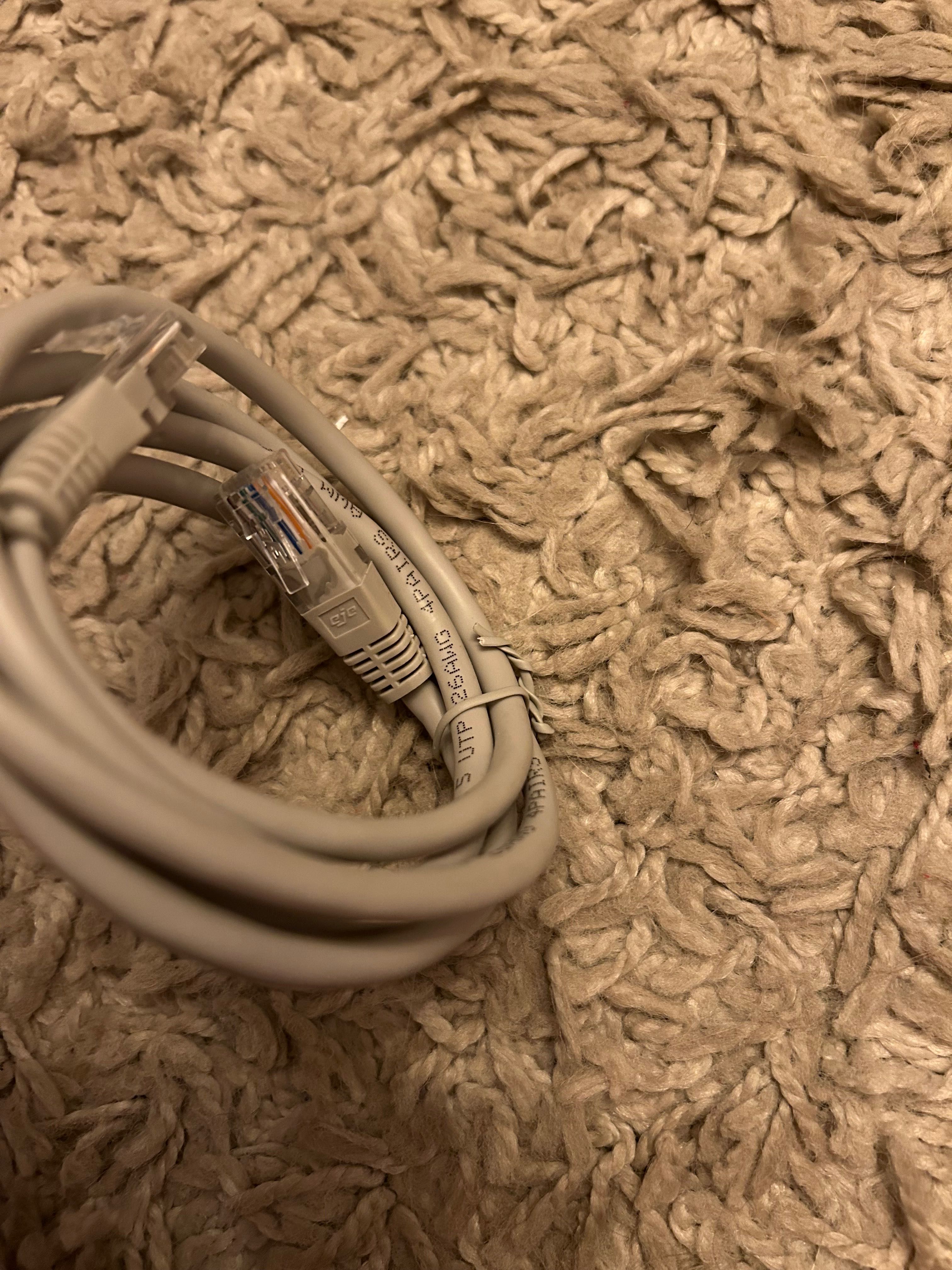Kabel sieciowy ethernet RJ45
