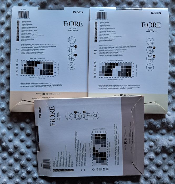 Rajstopy Fiore 4-3 pary