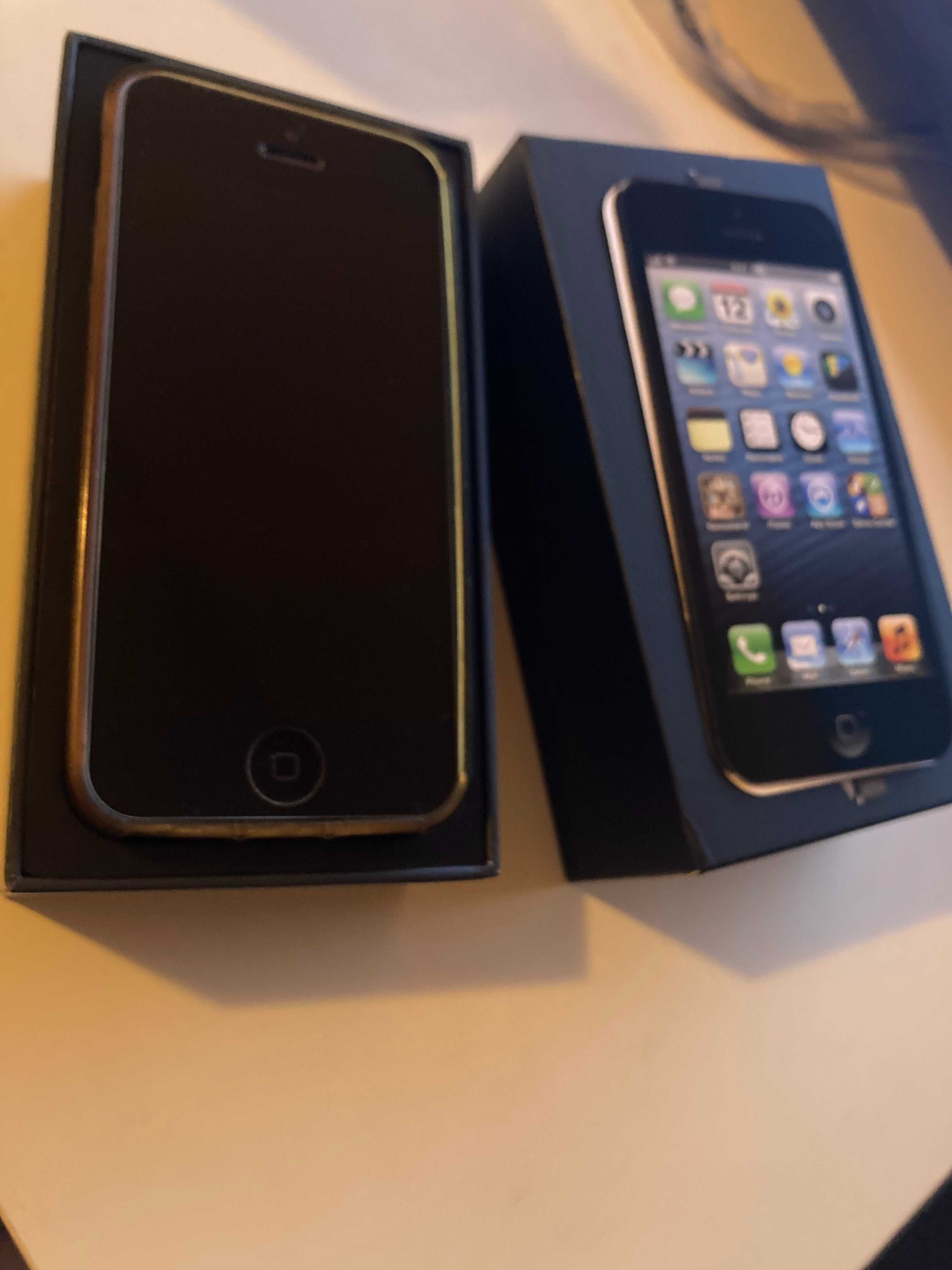 IPHONE 5 PRETO E CHUMBO 32GB Usado Bloqueado Vodafone