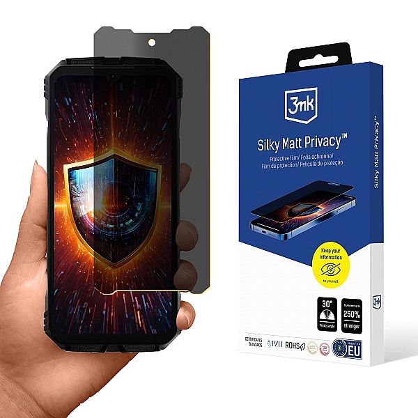 Folia ochronna prywatyzująca matowa 3mk Silky Matt Privacy na Doogee V