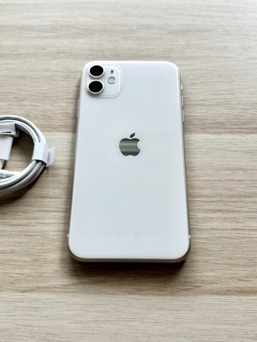 iPhone 11 64GB Biały – 84% Baterii, Sprawny