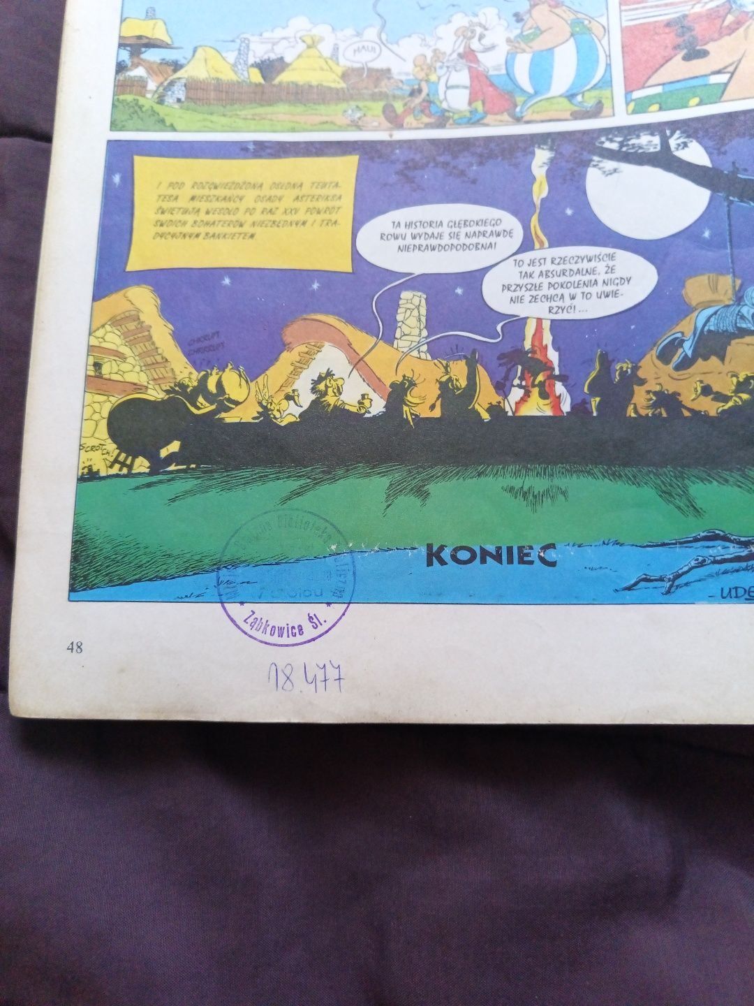 Asterix 1(25)/96 Wielki rów I wydanie