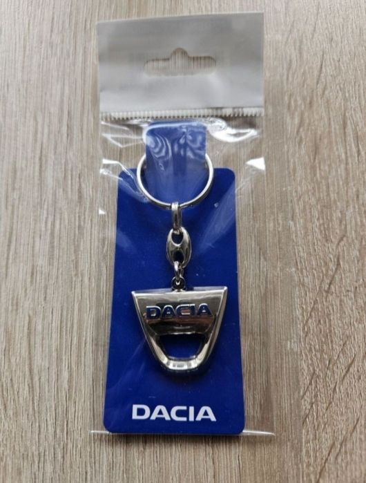 NOWY | ORYGINALNY | Metalowy | Brelok/Breloczek | DACIA |