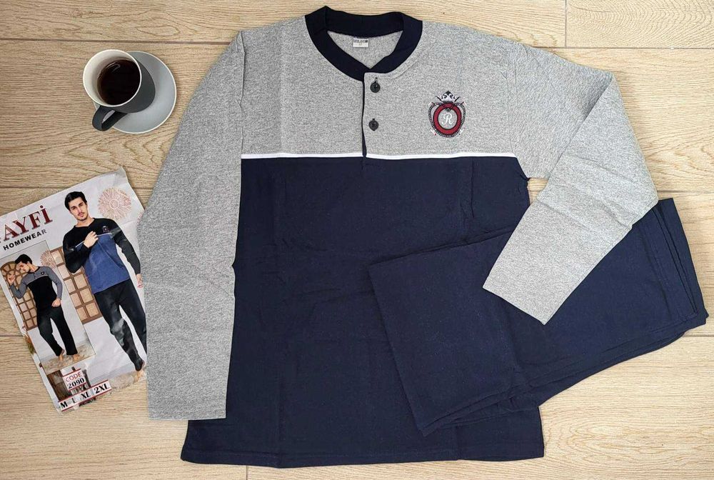 Теплі чоловічі піжами начос, фліс. Піжама Осінь-Зима, вибір