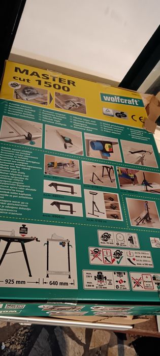 Mesa de corte de madeira