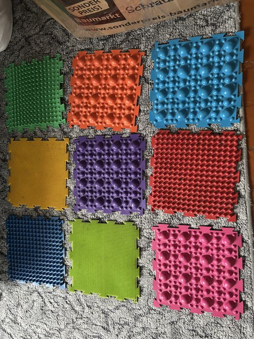 Масажні килими 9 шт