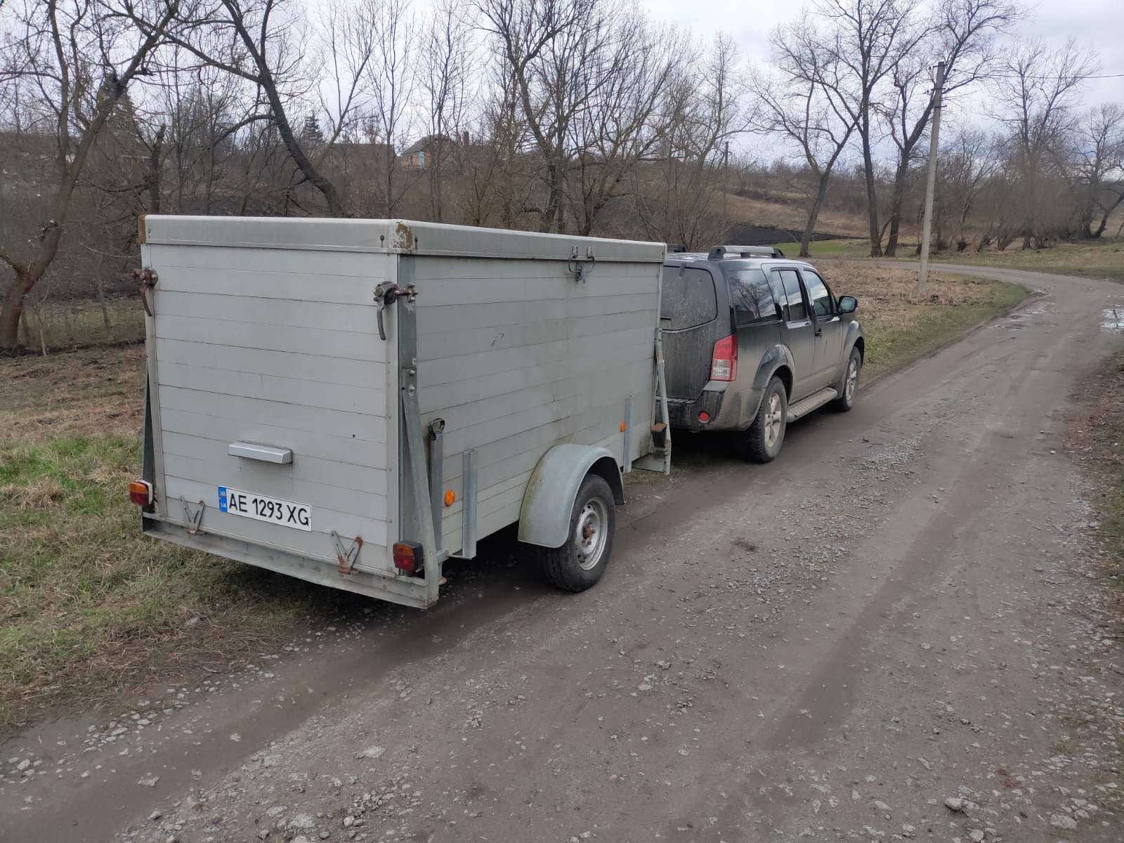 Причіп алюміневий прицеп