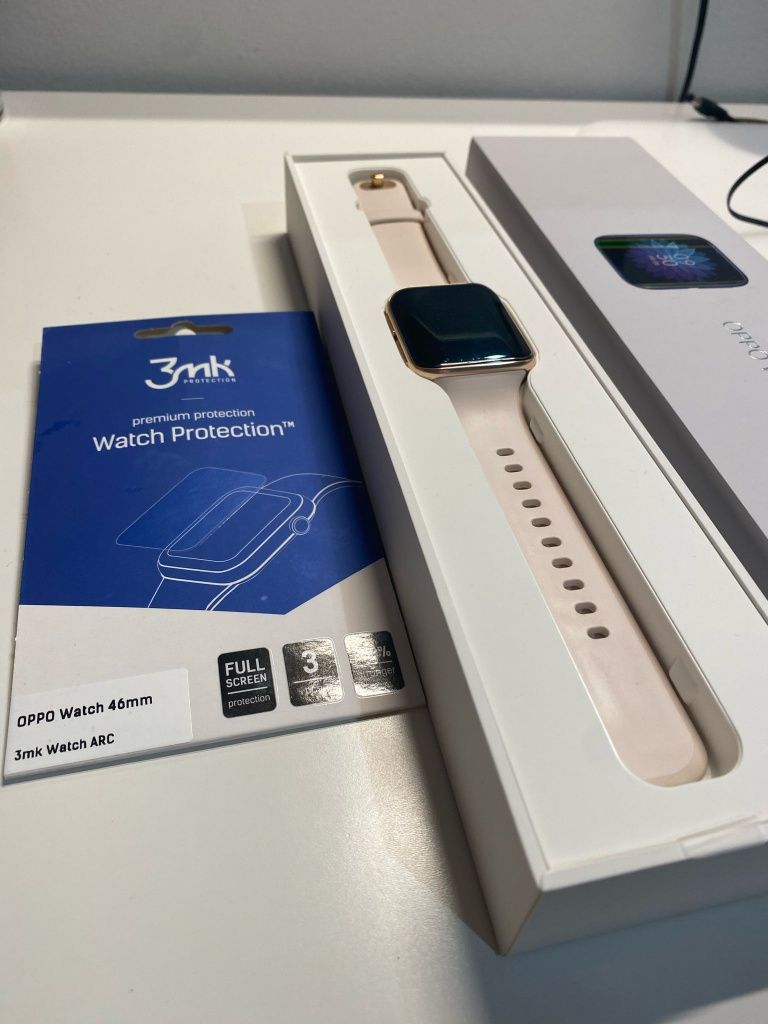 Zegarek Oppo Watch, idealny stan 46mm