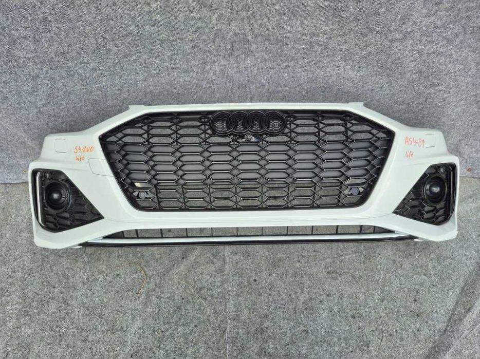 Audi A4 B9.5, 2020–2023 ауди а4 б9 рест запчасти фари капот бампер