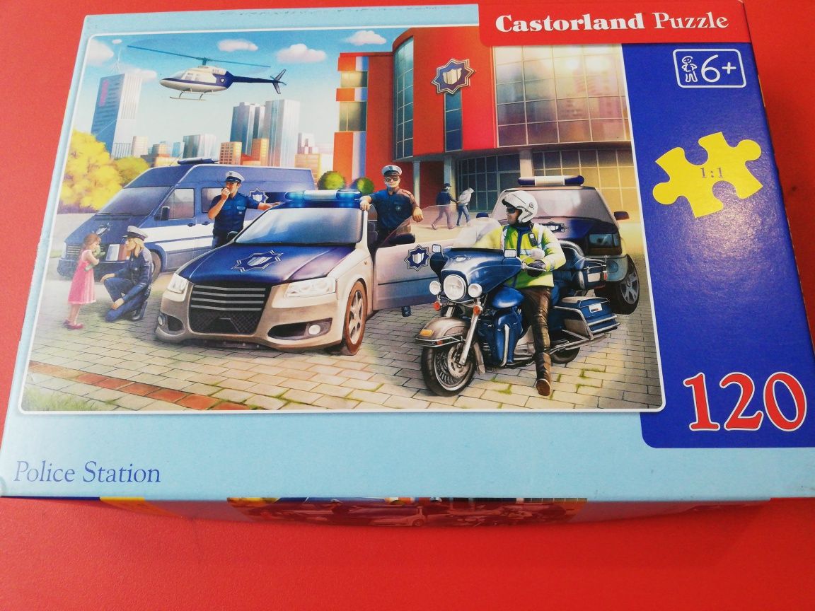 Policja puzzle 120 Castorland