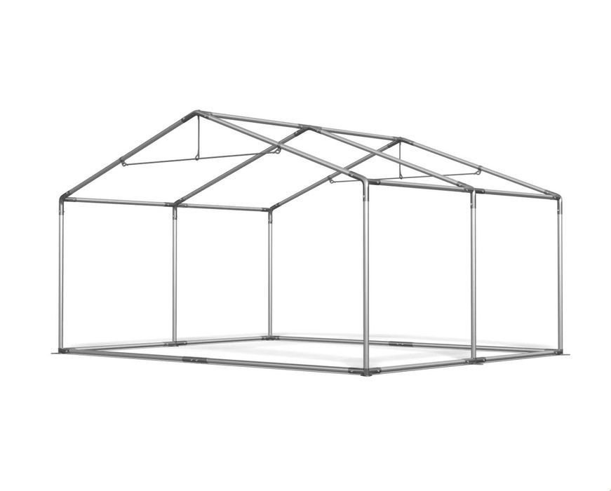 Tunel Foliowy Ogrodowy SUMMER FLOOR 4x4x2m Szklarnia Ogrodowa DAS