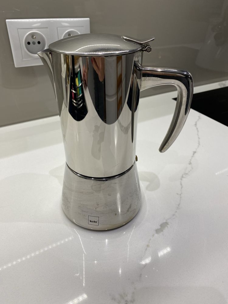Kawiarka Kela Latina dzbanek 300ml 6 filizanek espresso stal