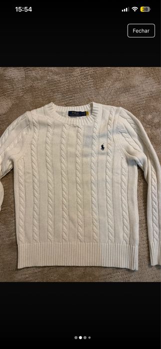 camisola Raulph lauren de malha originalTam:M