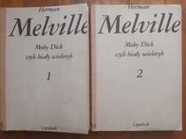 Melville Moby Dick czyli bialy wieloryb T. 1-2 15zl za calosc