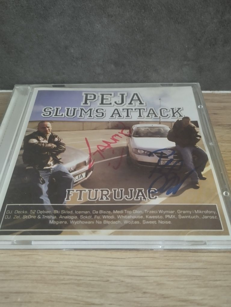 Peja slums Attack, fturując, 2006 + autografy