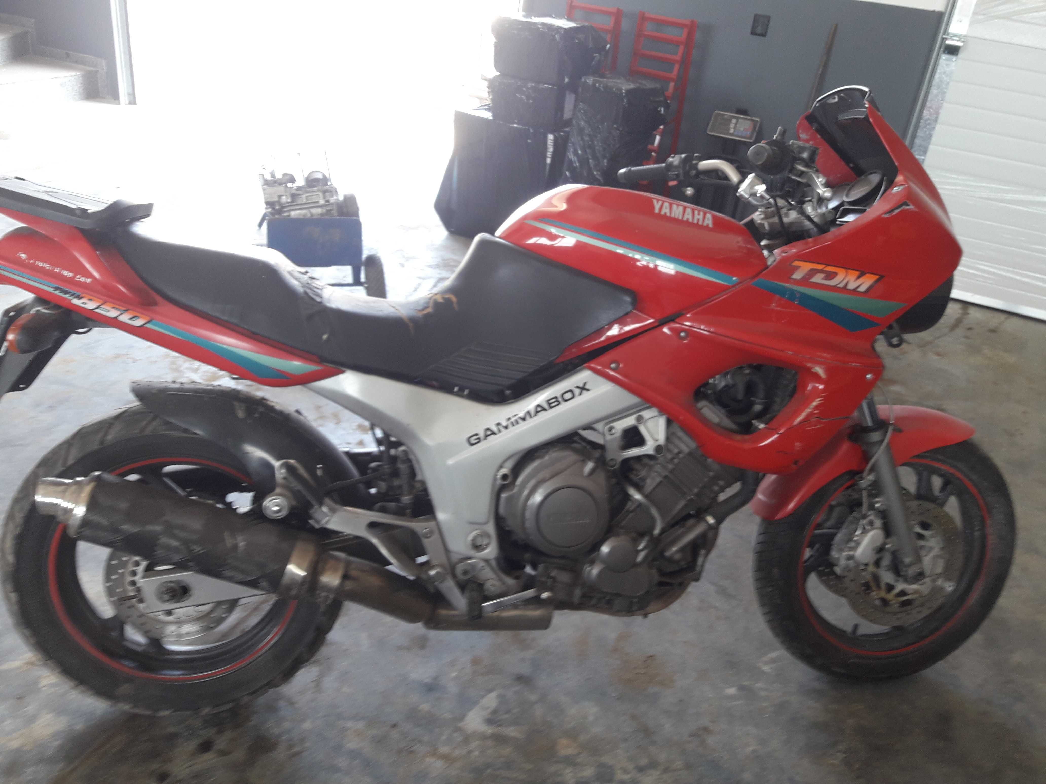 Yamaha tdm850 tdm 850 silnik tarcza moduł koło felga bak tarcza części