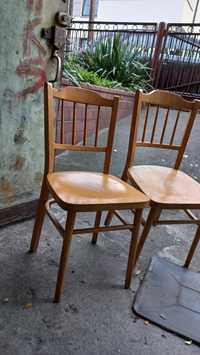 Krzesło drewniane PRL loft retro krzesła
