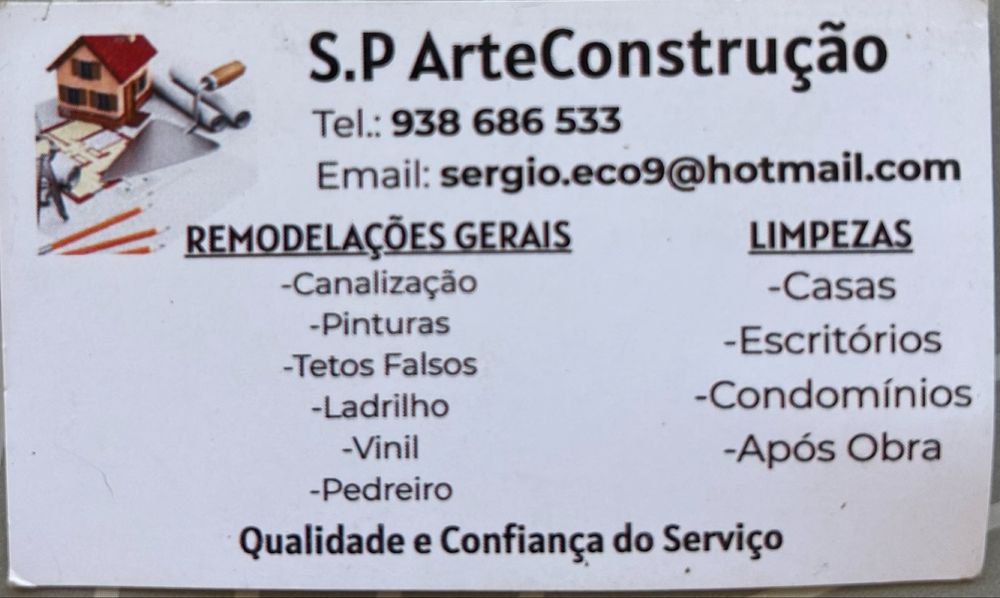 Todo o tipo de remodelacoes