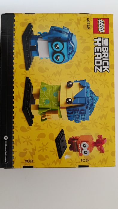 LEGO BrickHeadz Joy, Sadness & Anxiety (40749).