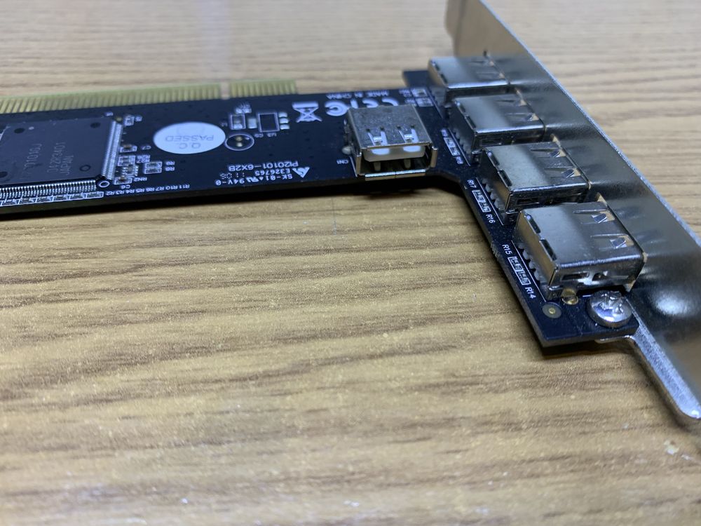 Контролер PCi— USB St-Lab U-143 (4+1 Ports)