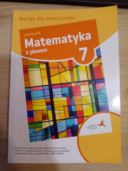 Podręcznik Matematyka z plusem klasa 7 GWO