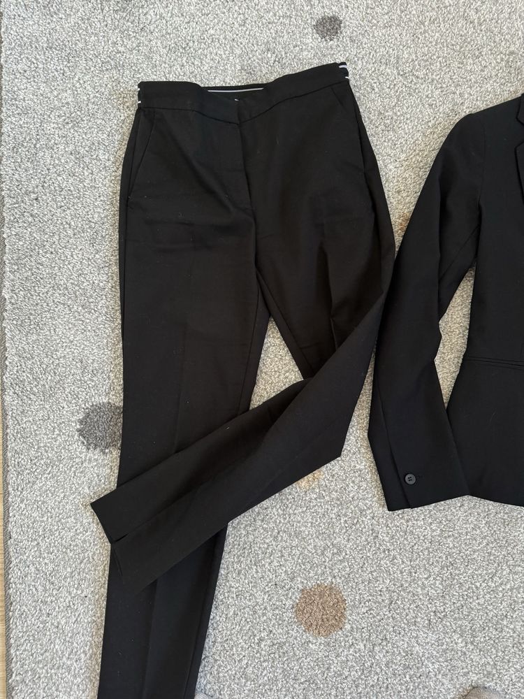 Garnitur Zara, marynarka Reserved, spodnica Mohito