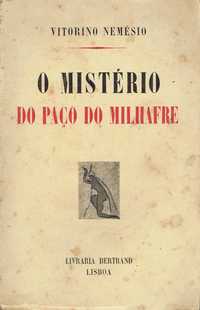 7397

O mistério do Paço do Milhafre : contos 
de Vitorino Nemésio