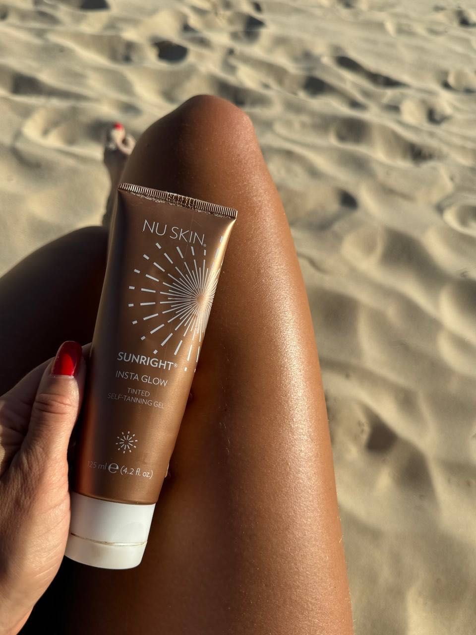 Sunright Insta Glow - Żel samoopalający do twarzy i ciała