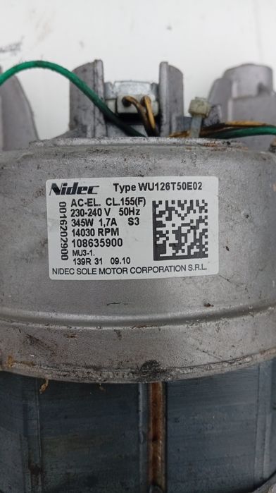 Двигун пральної машини