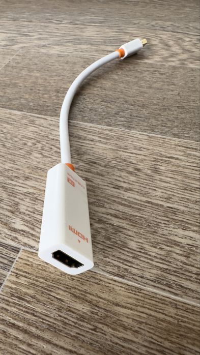 Перехідник CABLETIME mini DisplayPort - HDMI 0.2m v2.0 4K 30HZ