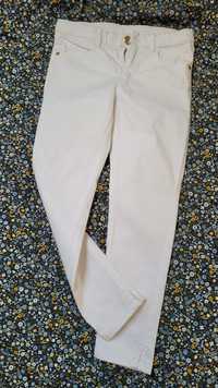 Spodnie H&M białe rozmiar 140 cm