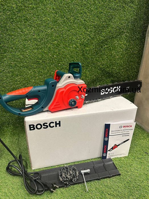 Электрическая пила Bosch ESC2500 (3.7 кВт шина 40 см) Мощная садовая