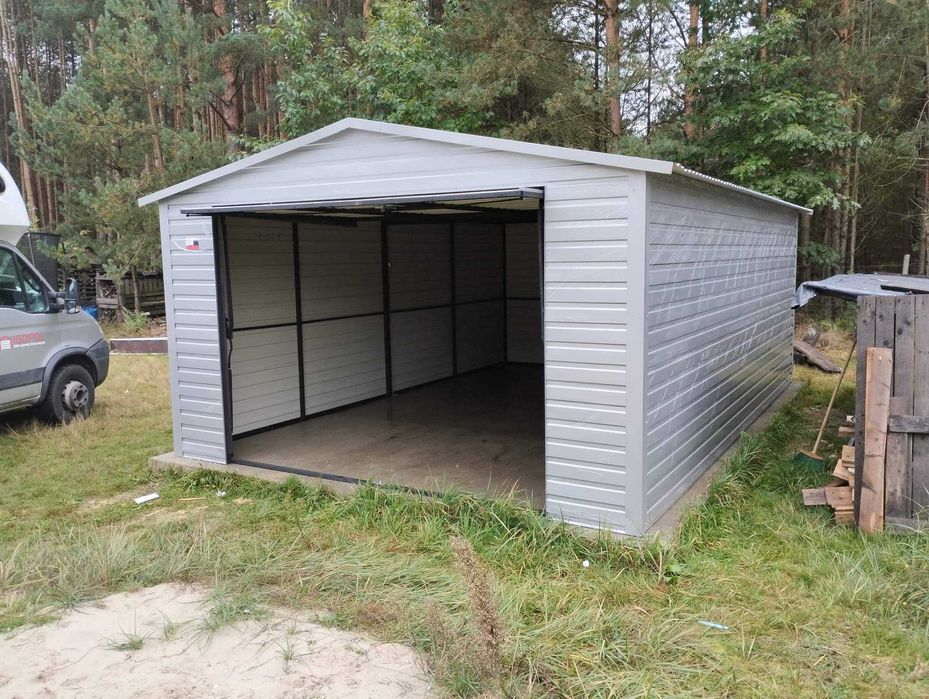 blaszak 4x5,5 , 5x5, 6x5,8, garaże blaszane, hale, profil zamknięty