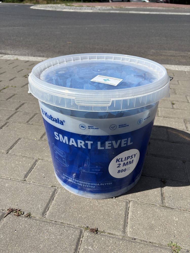 NOWE Klipsy 2 mm Kubala Smart Level - 800 szt