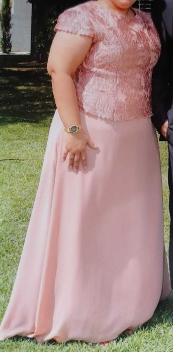 Vestido longo de cerimónia - Tam XL