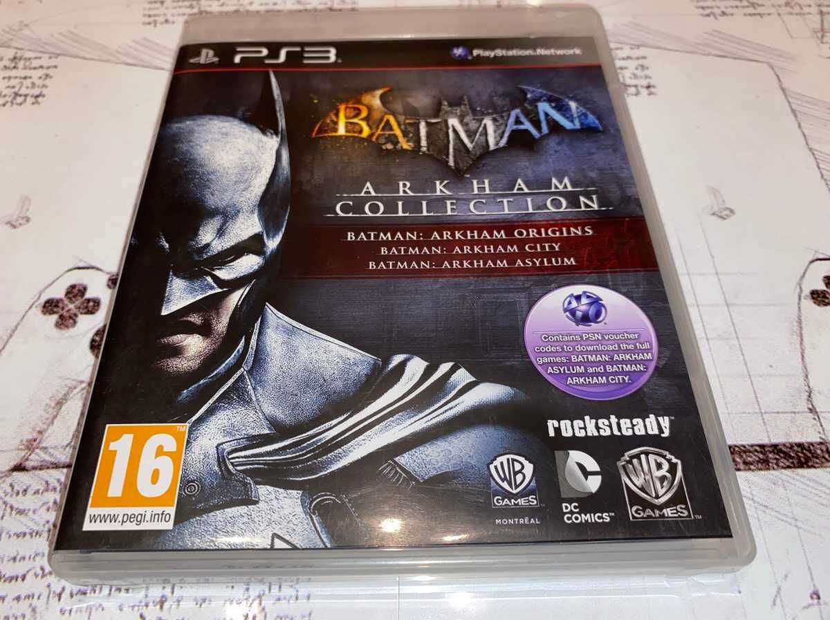 Batman Arkham Collection Ps3 polska wersja napisy