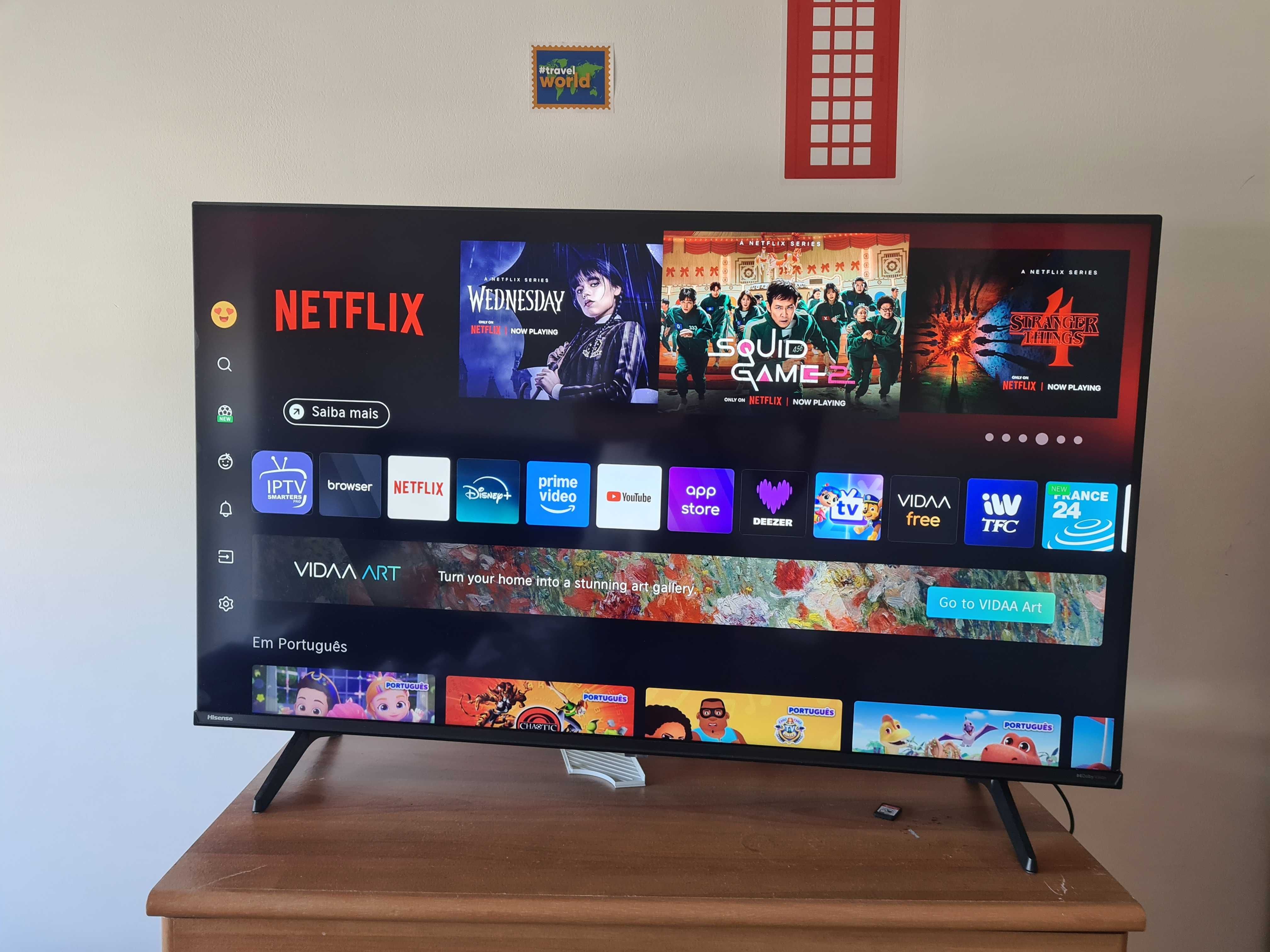 180 euros - TV HISENSE 43' 4K-6 MESES DE USO