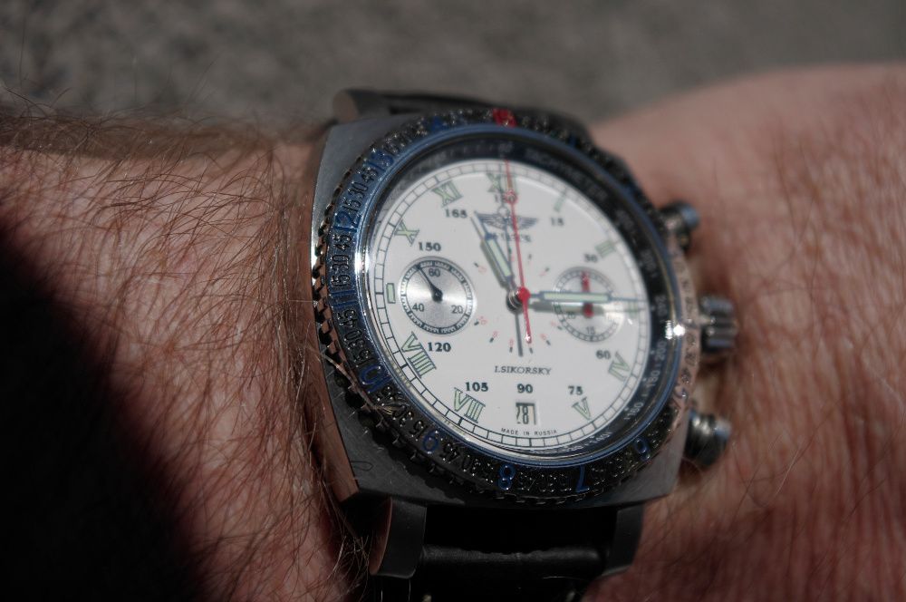 Aviator Sikorsky Chrono na smartwacha