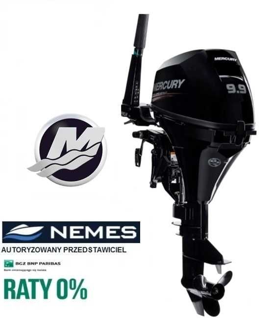 Silnik zaburtowy Mercury FourStroke F9.9 MLH, nowy, OD RĘKI