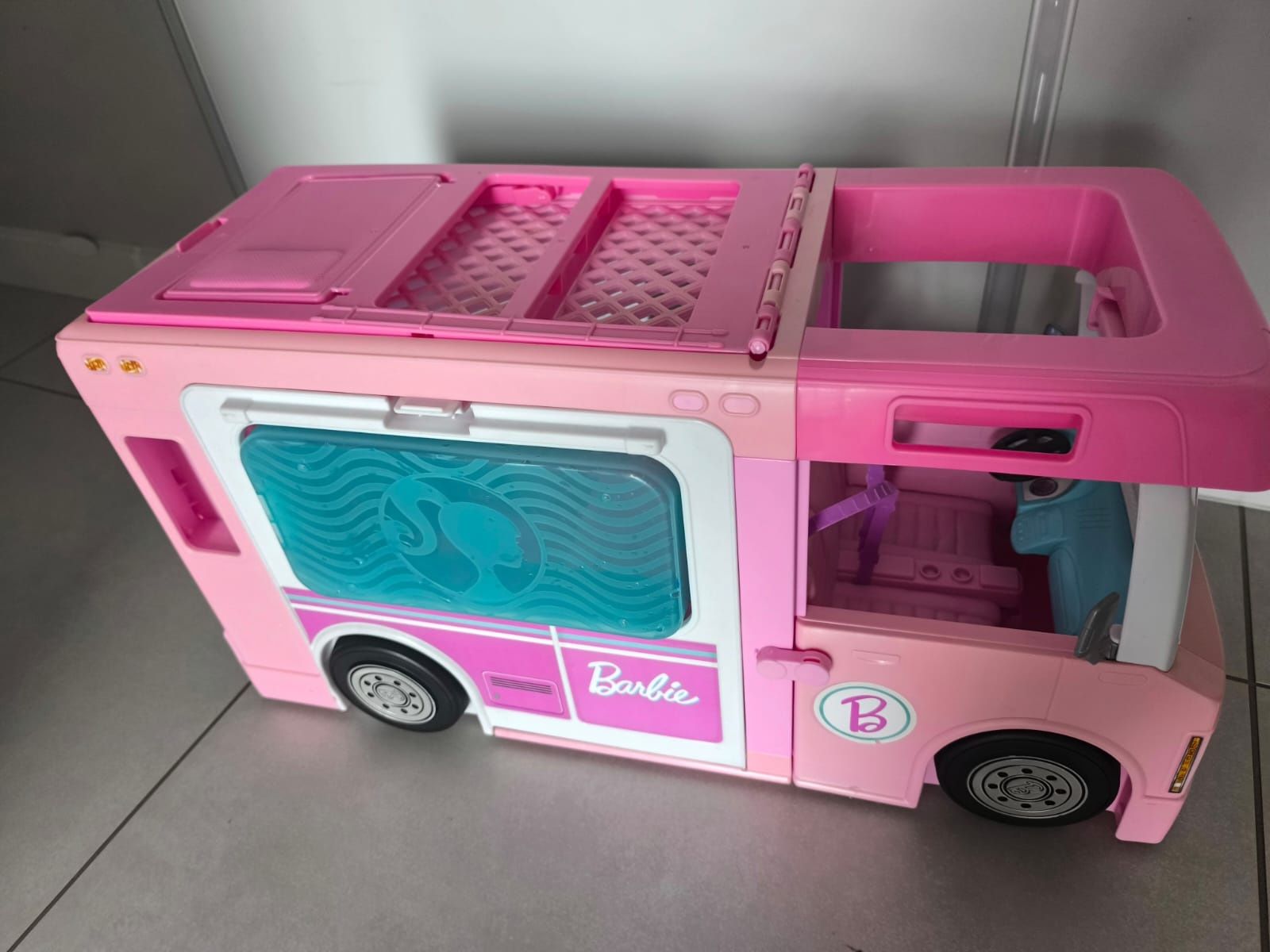 Kamper Barbie różowy