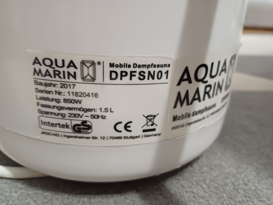 Sauna parową domowa Aqua Marin