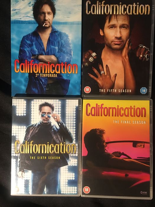 Californication completa Bluray e DVD