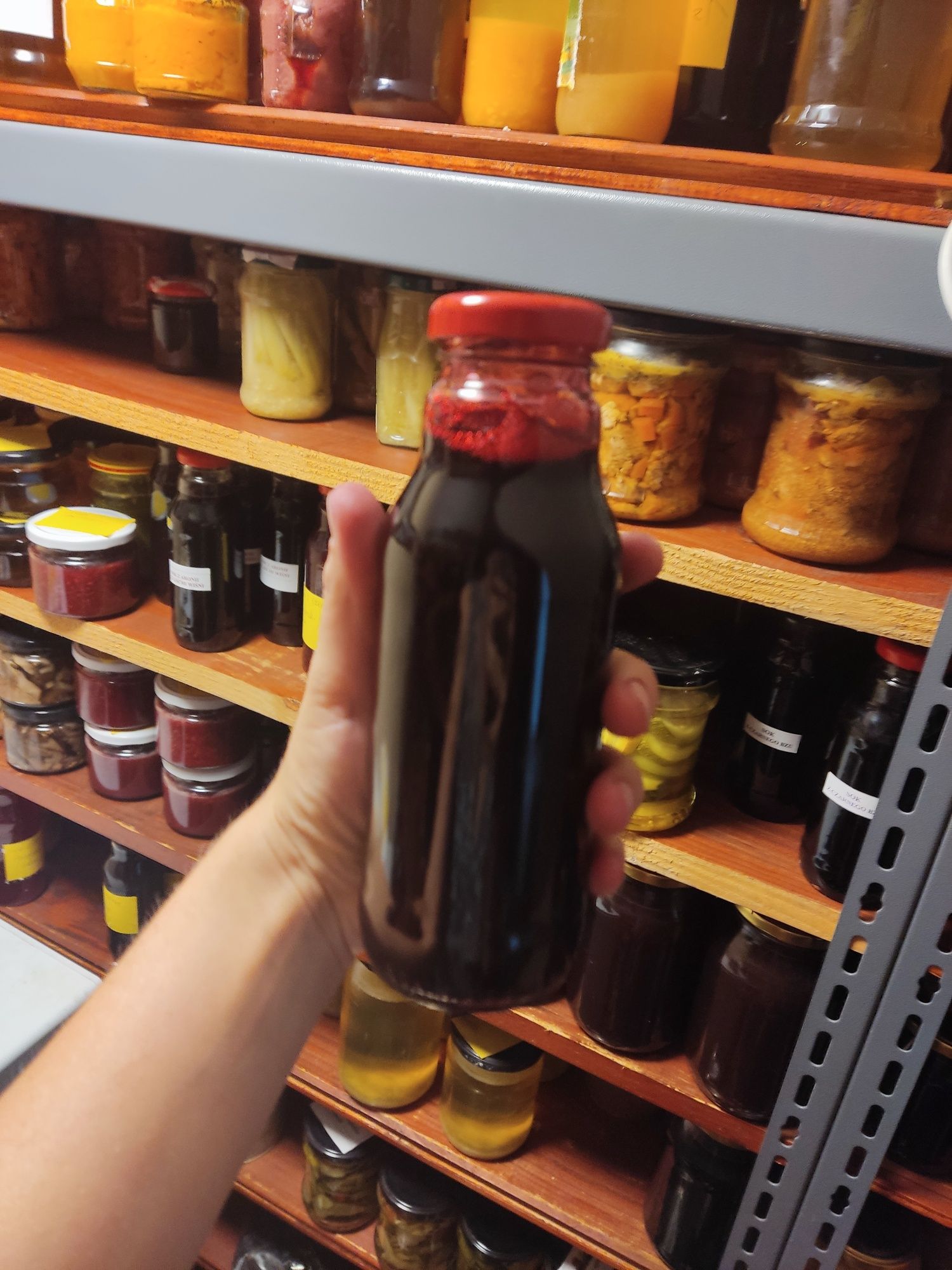 Sok z czarnej porzeczki bez cukru 300 ml