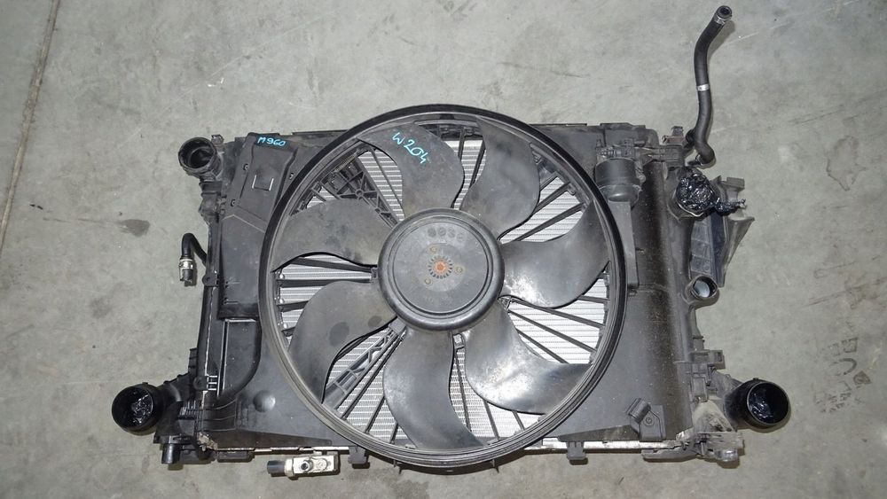 KOMPLET CHŁODNIC WENTYLATOR W204 W212 W207 NR M960
