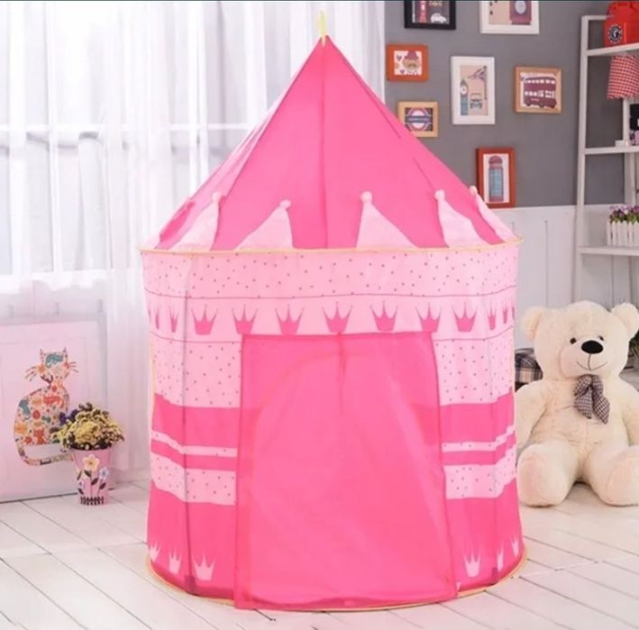 Nowy Rozkładany namiot  Zamek dla dzieci do ogrodu i domu