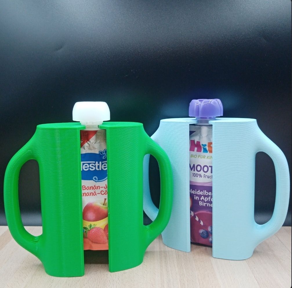 Copo/ Suporte 3D para bolsas de fruta