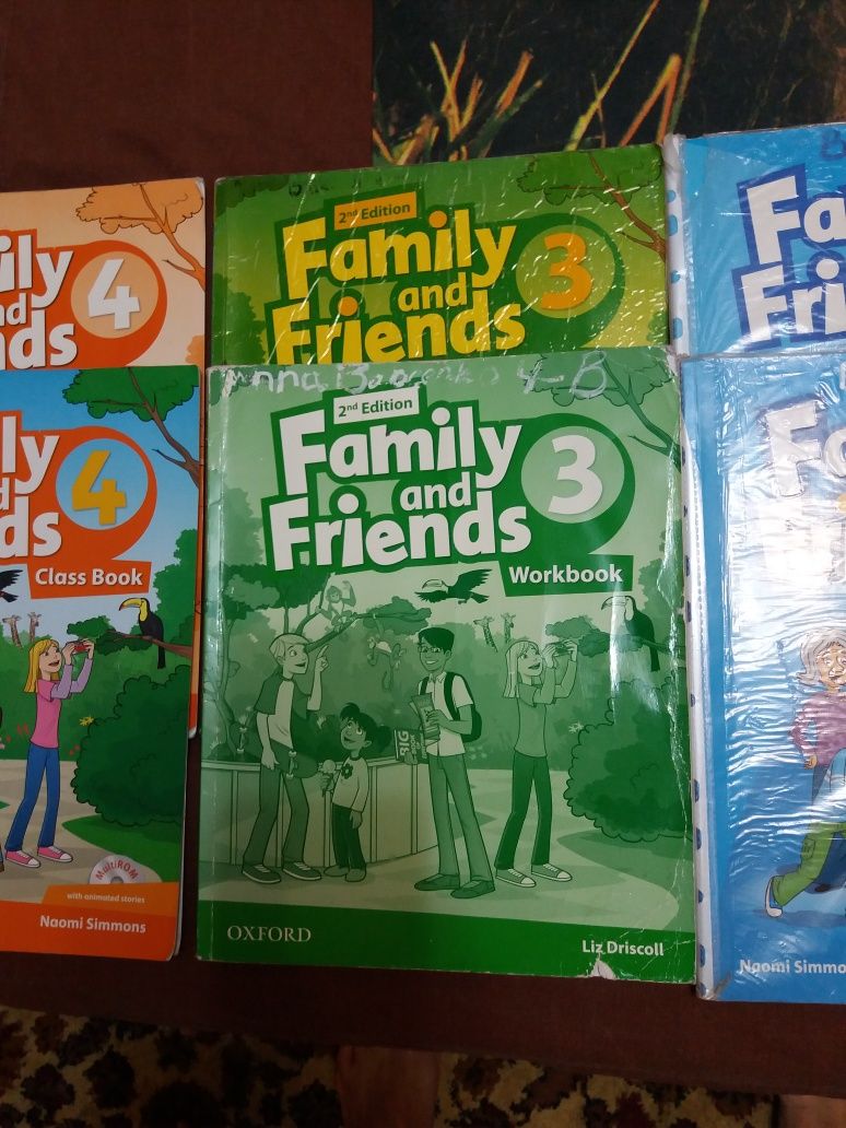 Английский учебник Family & Friend's 1,3,спец класс